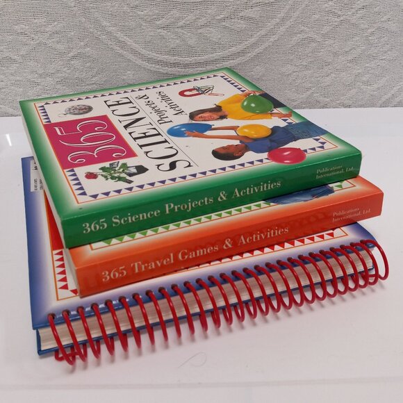 Lot Of 3 Books For Kids Science Projects Travel Games Art & Craft Activities - Picture 9 of 9